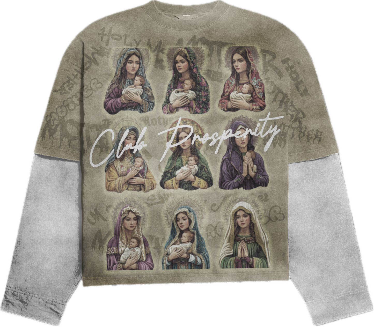 Mother Mary Double Layered Tee