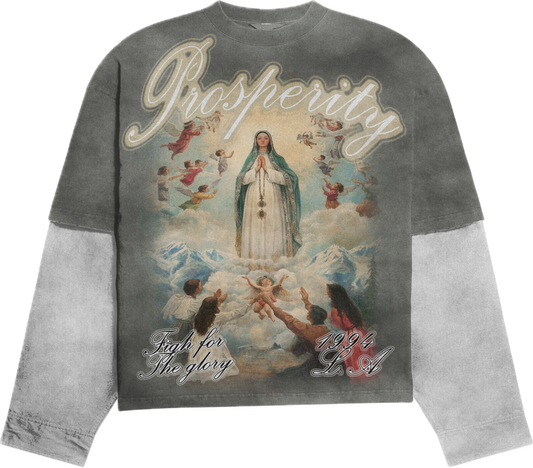 Walking With Angels Double Layered Tee