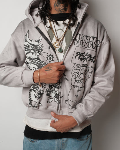 2nd Amendment Rhinestone Jacket