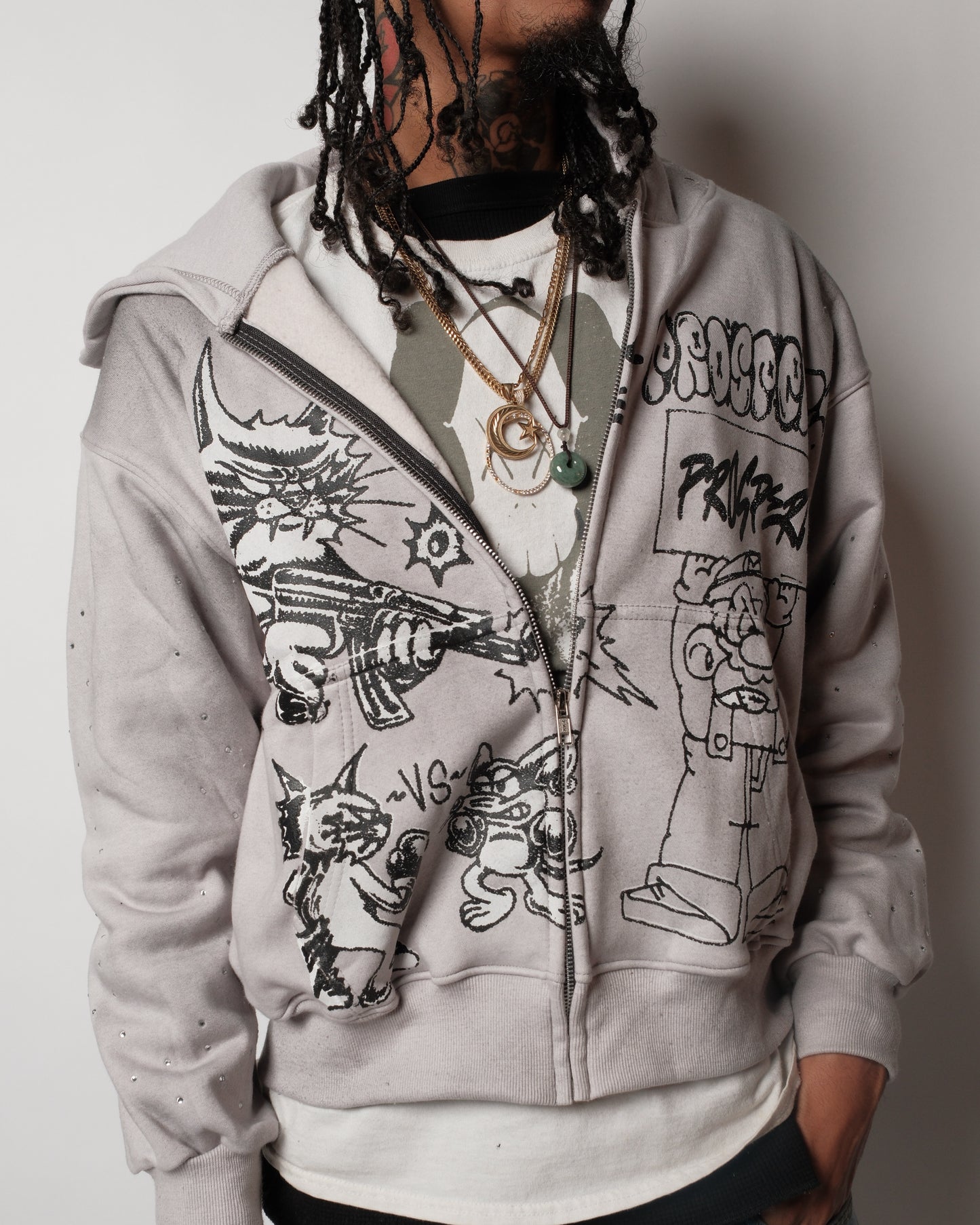 2nd Amendment Rhinestone Jacket