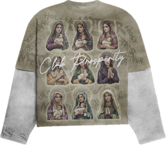 Mother Mary Double Layered Tee